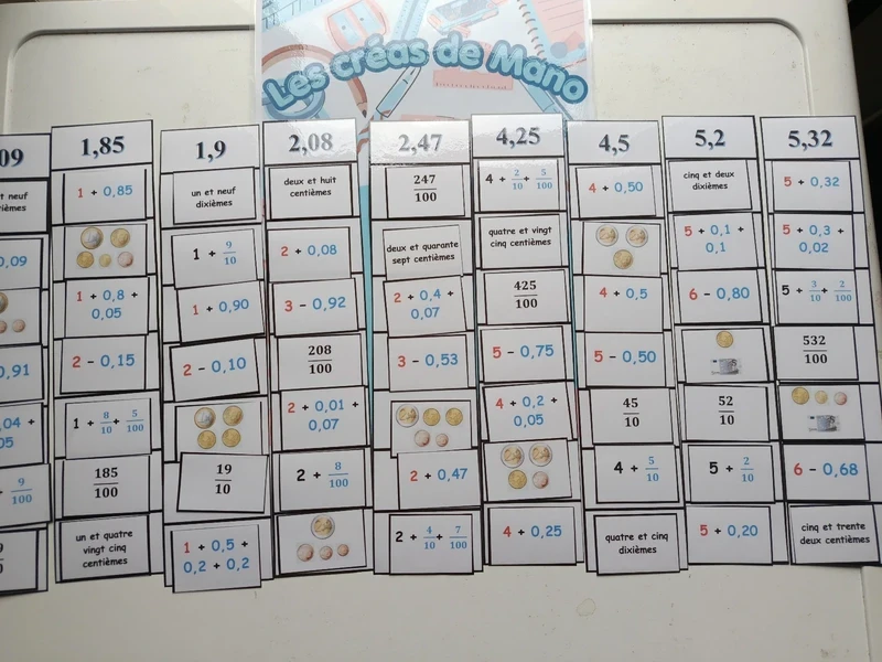 Wiskunde spel De toren van decimale getallen – photo 3